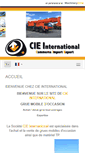 Mobile Screenshot of cie-international.com